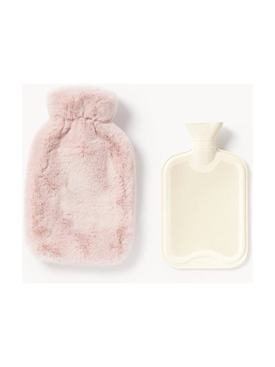 Vizion Vogue - 2L Hot water bottle with cover: Brown