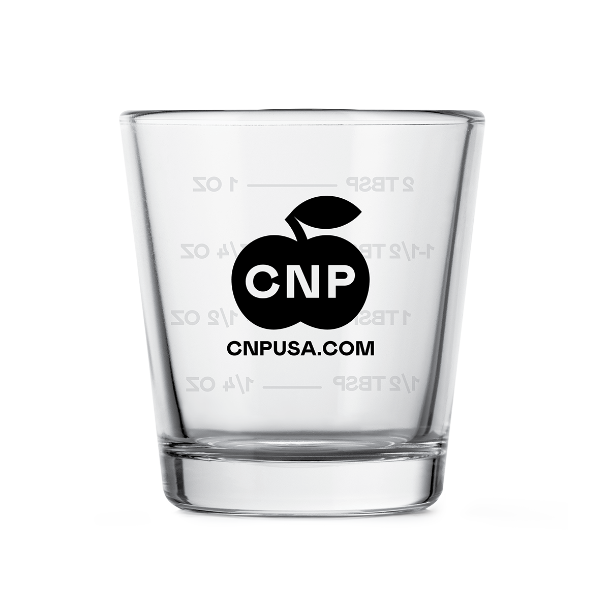 Complete Natural Products - Glass Measuring Cup: Red