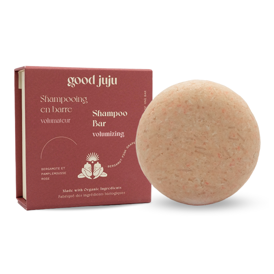 Good Juju Body & Home - Volumizing Shampoo Bar for Oily/Fine Hair