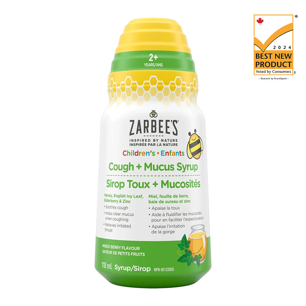 Zarbee's Children’s Cough + Mucus Syrup