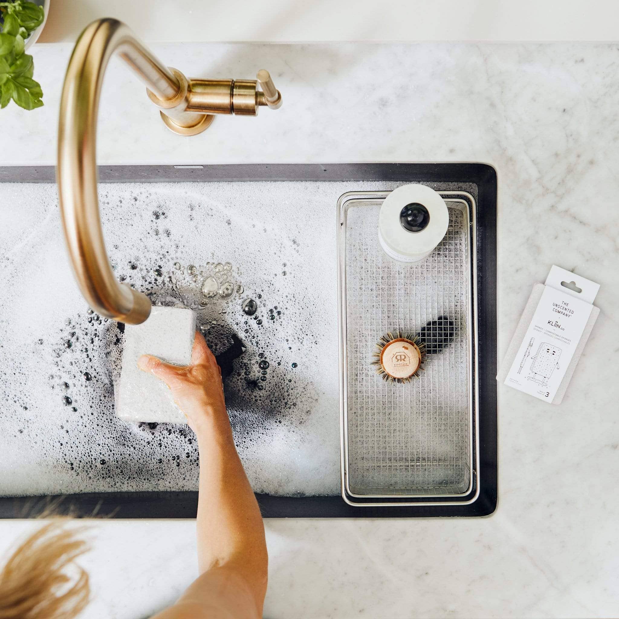 The Unscented Company - TUC x KLIIN | Spongy - Compostable Sponges