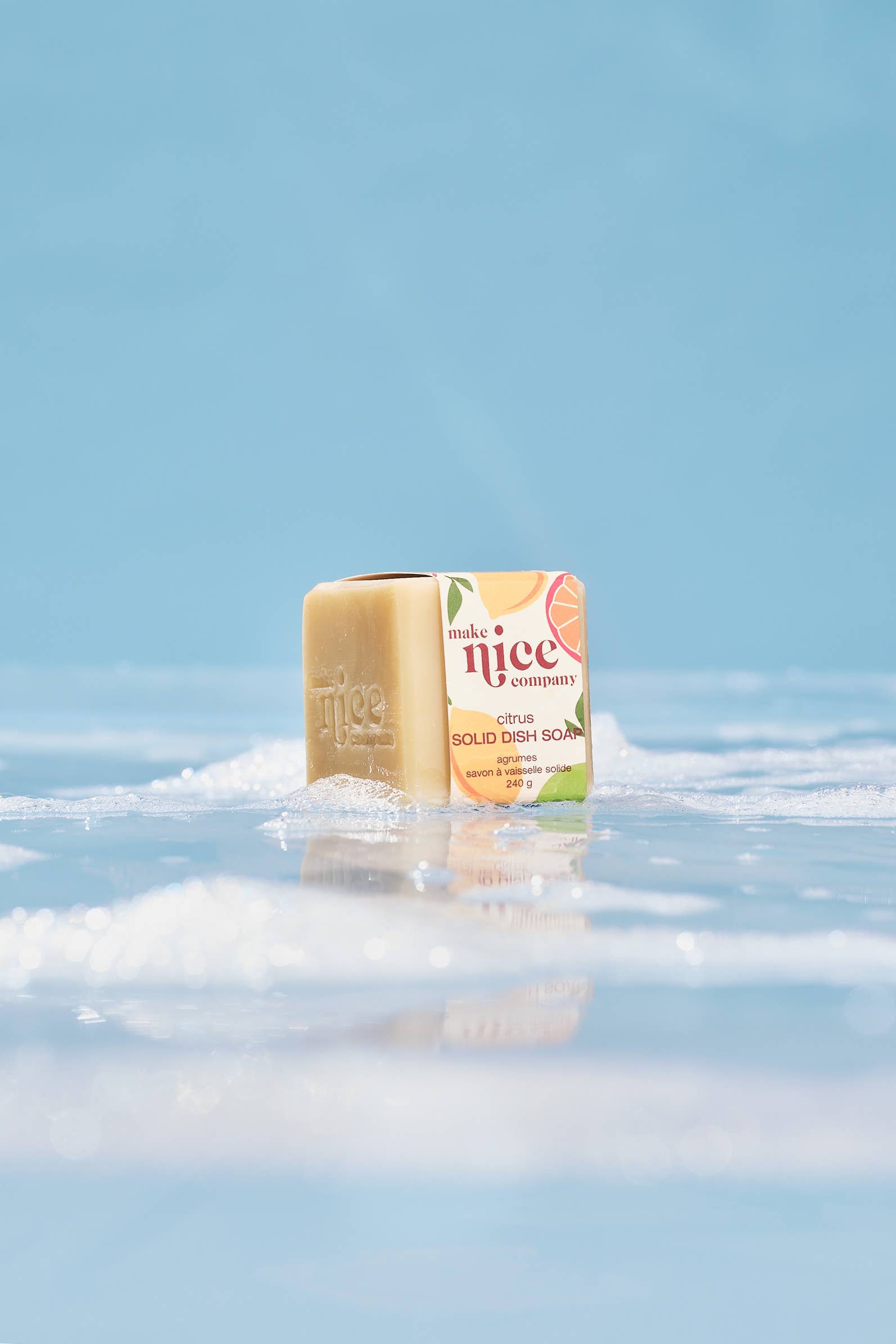 Make Nice Company - Citrus Solid Dish Soap