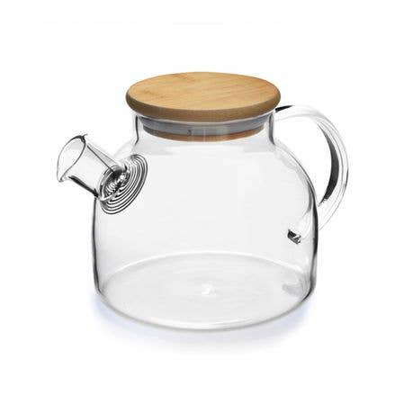 Pure Chic | Natural Home - Glass Teapot/Kettle - 4 Cup Size