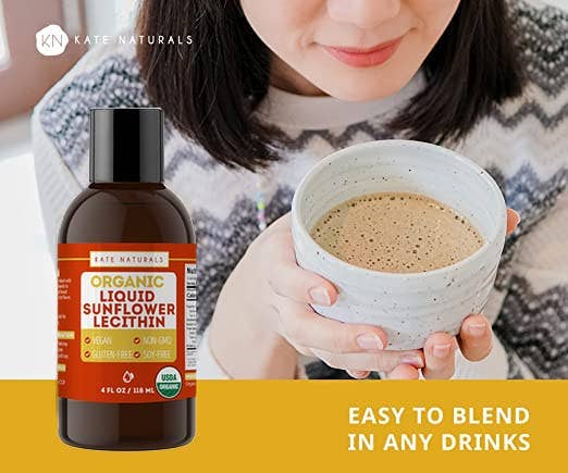 Kate Naturals - Organic Sunflower Lecithin Liquid