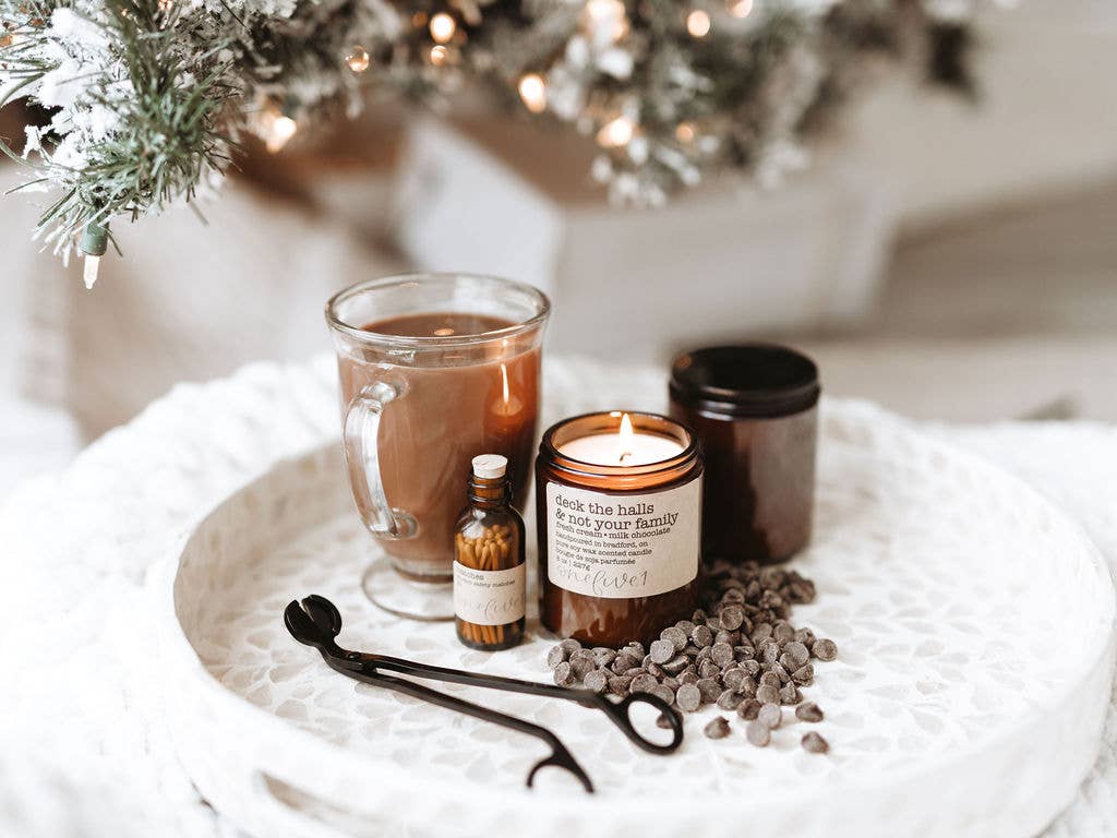 onefive1 - Winter holiday candles- soy wax : Tree farm