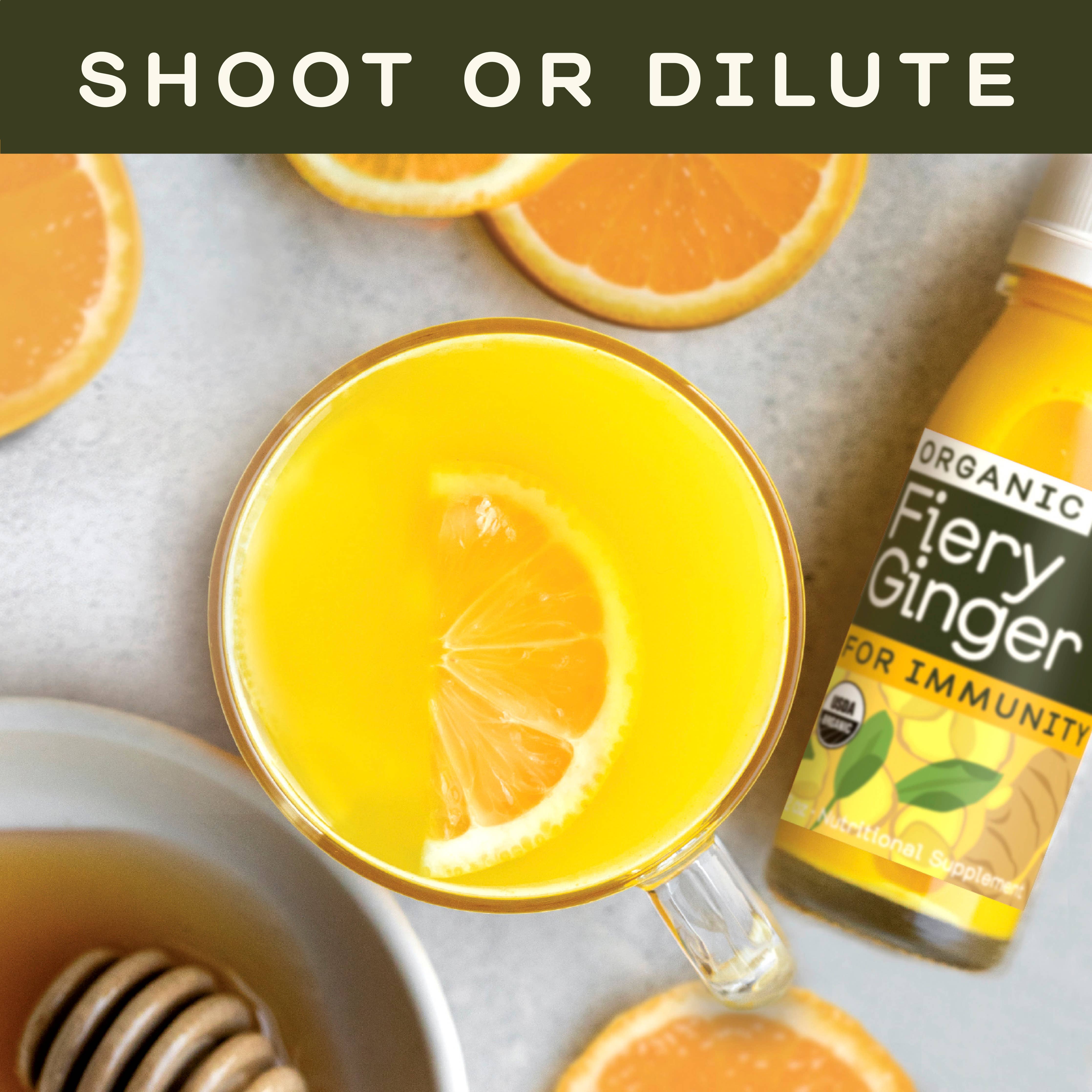 Greenhouse - Greenhouse Fiery Ginger Wellness Shot for Immunity: Twelve Pack