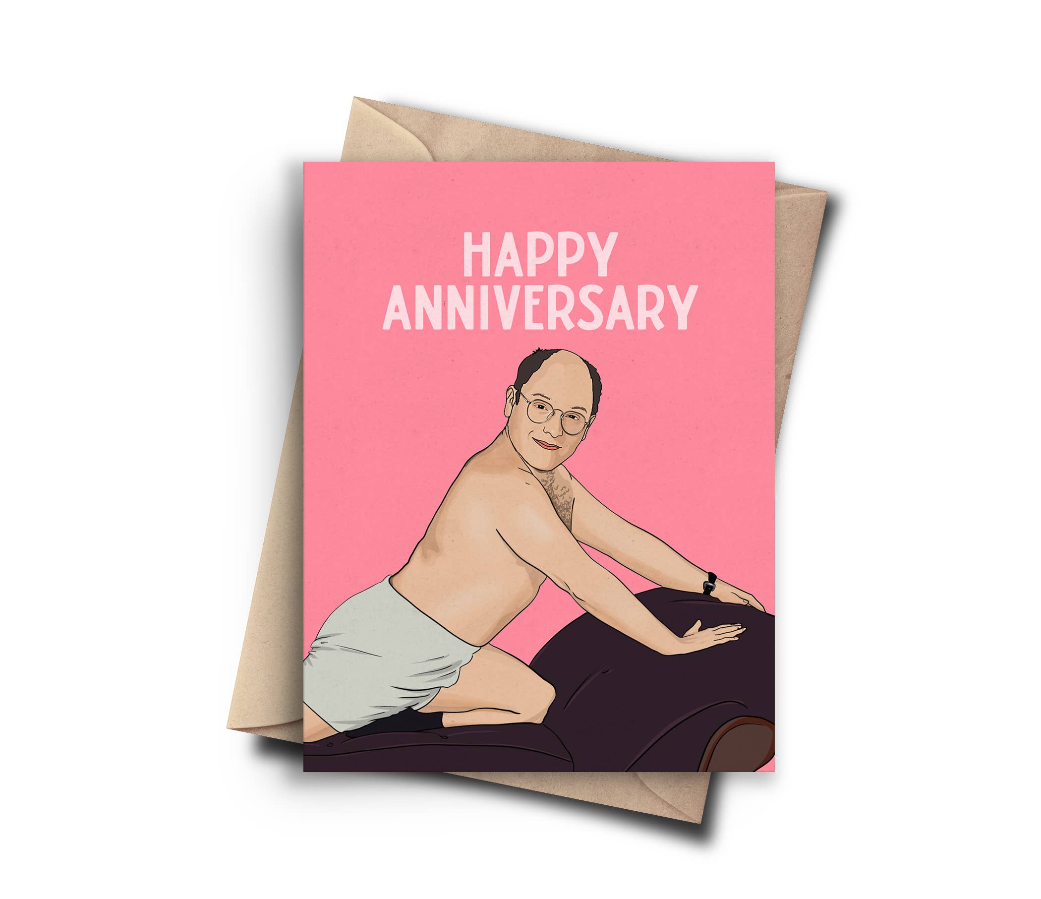 Pop Cult Paper - Seinfeld George Costanza Funny Anniversary Card