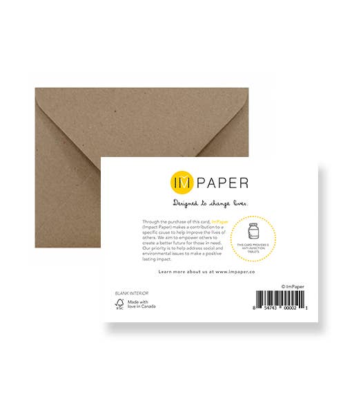 IMPAPER - Love You To The Moon And Back Love Card