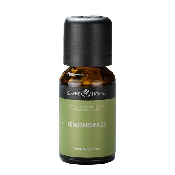 SERENE HOUSE - Lemongrass 100% Natural Essential Oil