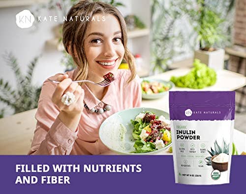 Kate Naturals - Organic Inulin Powder (Blue Agave)