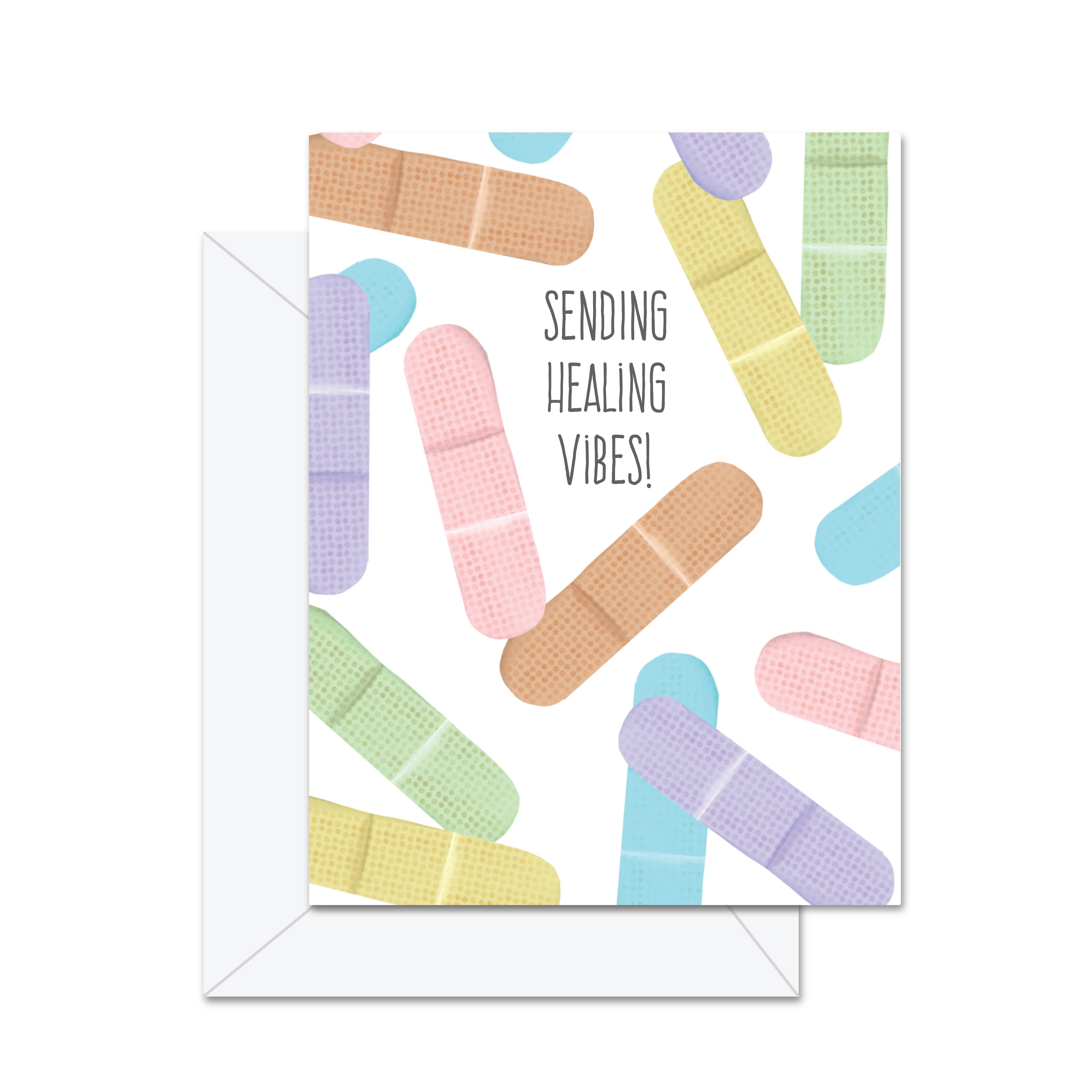 Jaybee Design - Sending Healing Vibes - Greeting Card