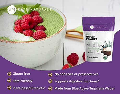 Kate Naturals - Organic Inulin Powder (Blue Agave)