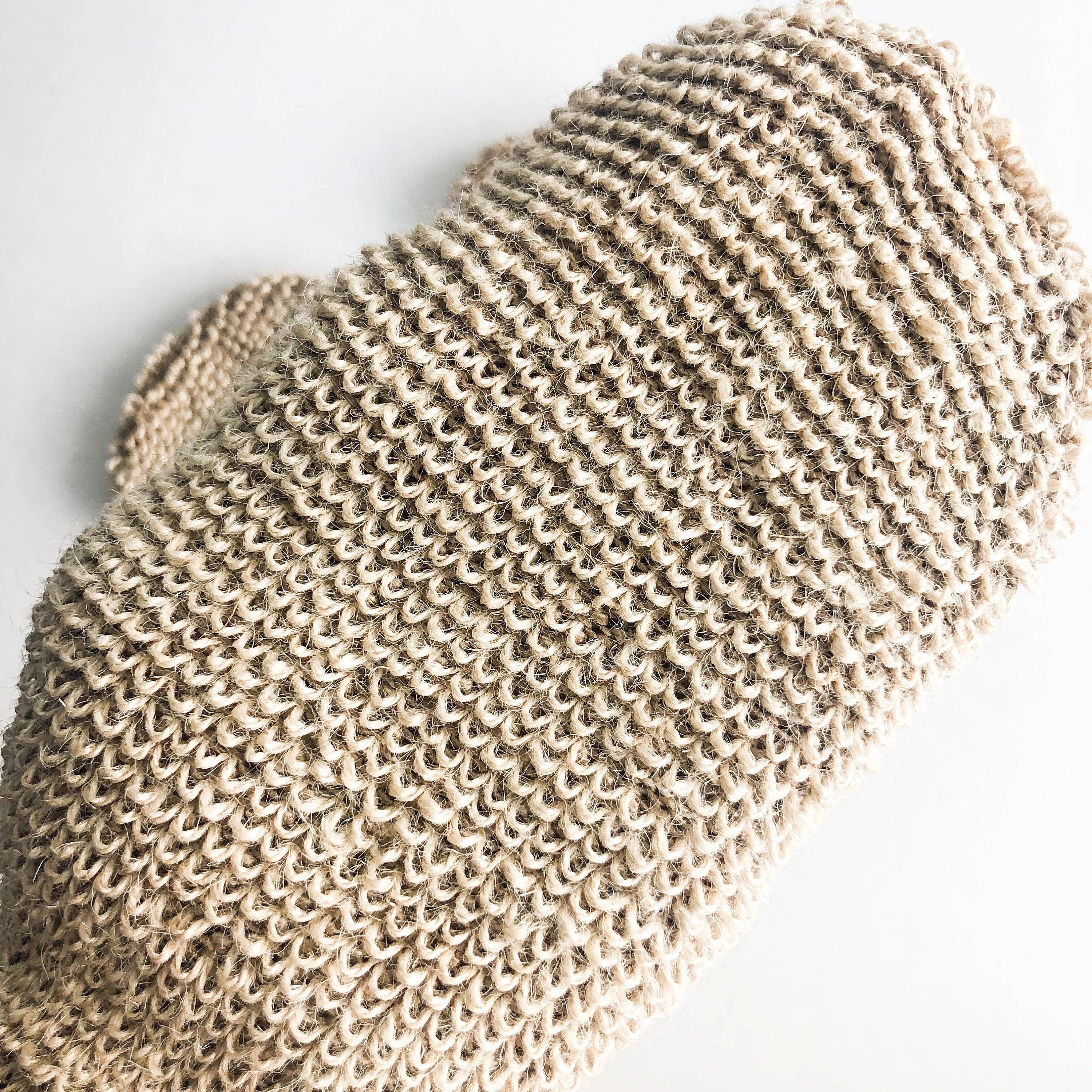 Smile Boutiques - Natural Jute Mitt - Organic Biodegradable Exfoliating