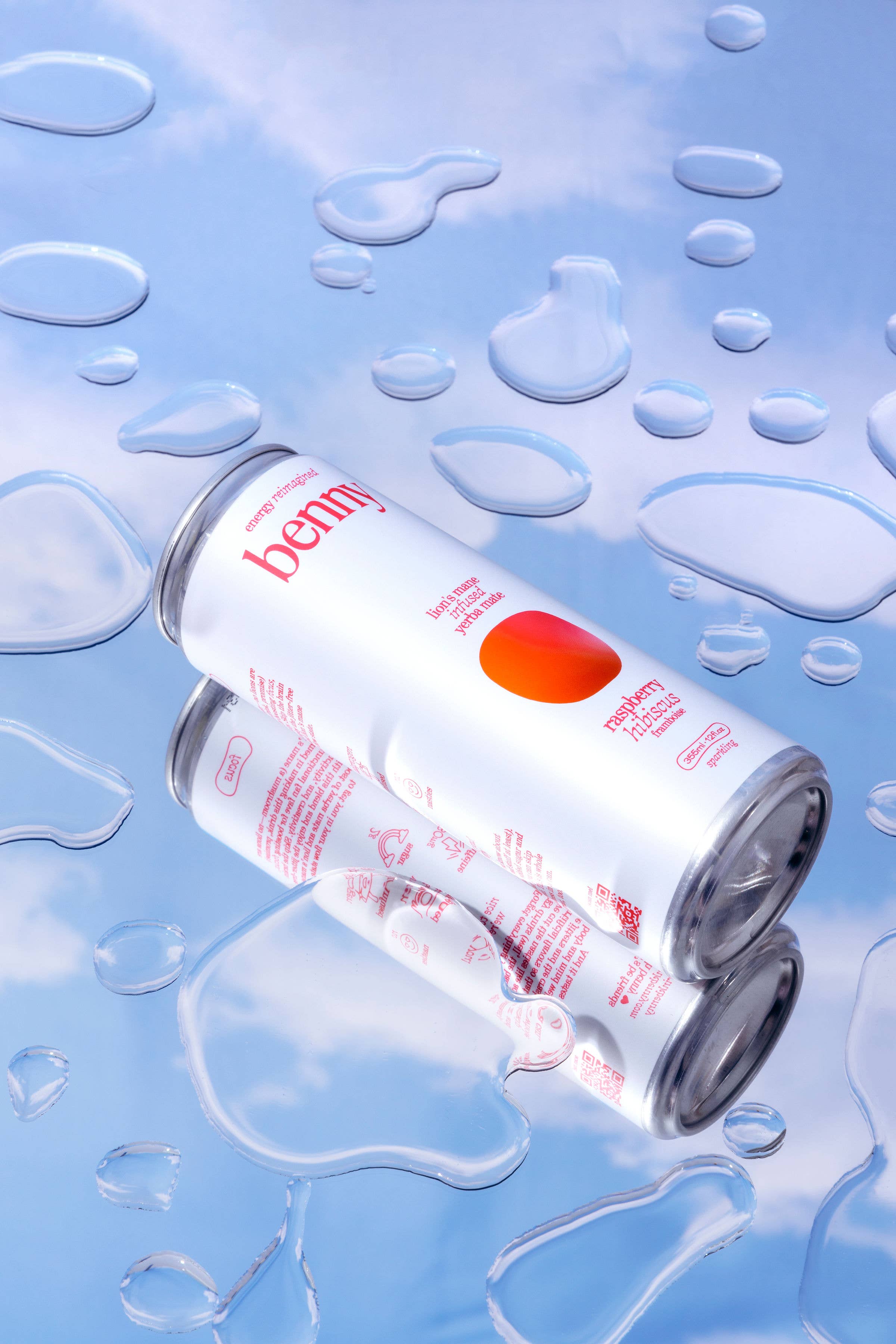 Benny - Raspberry Hibiscus Yerba Mate Energy Drink