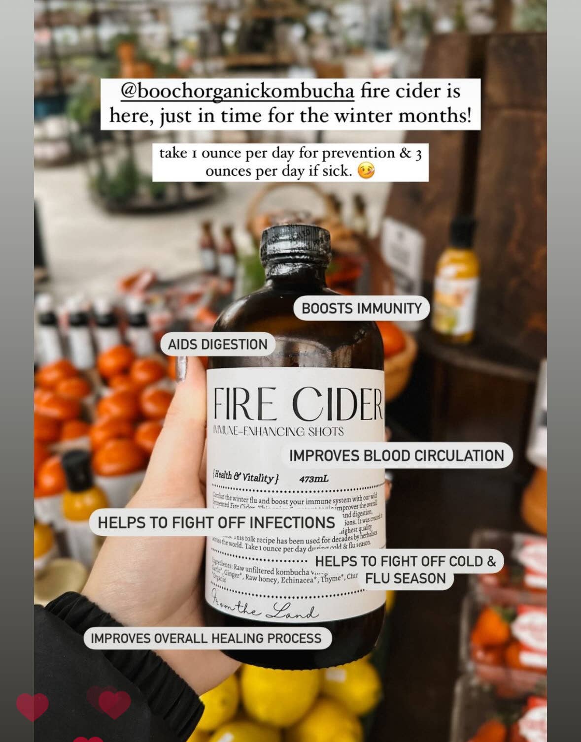 Booch Organic Kombucha + Moonbrew by Booch - Fire Cider