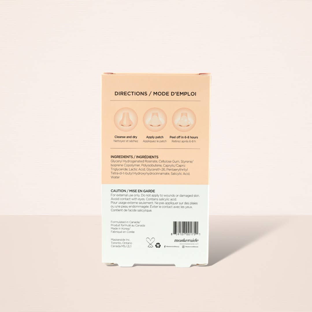 Maskeraide - Spotted Pores - Hydrocolloid Nose Patches