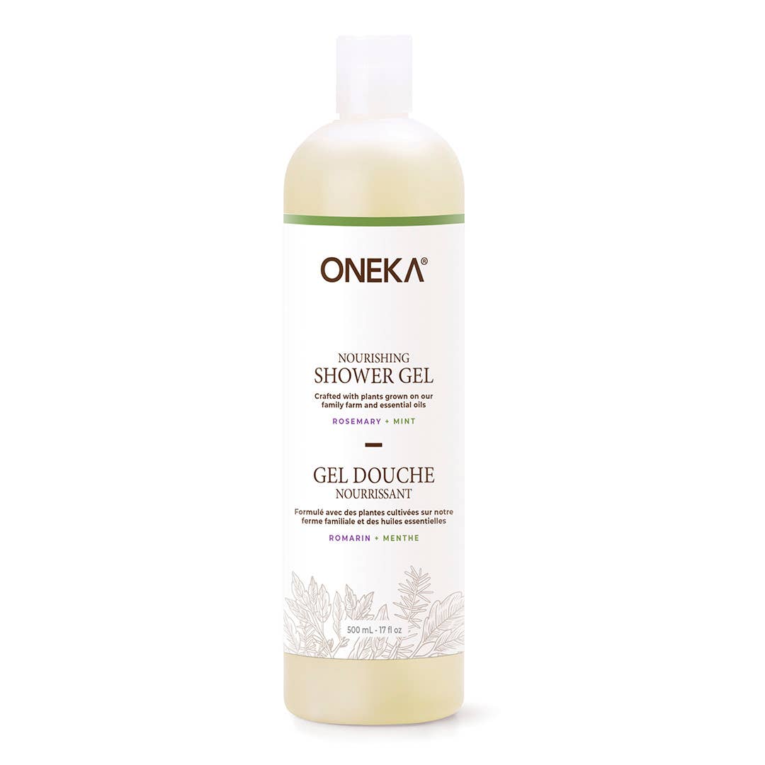 Oneka Canada - Rosemary and Mint Shower Gel 500ml