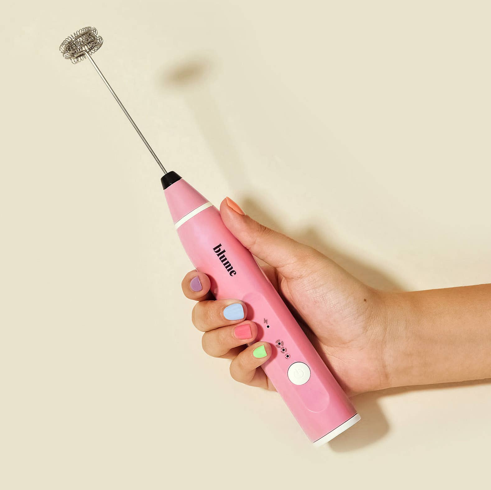 Blume - Milk Frother: Pink