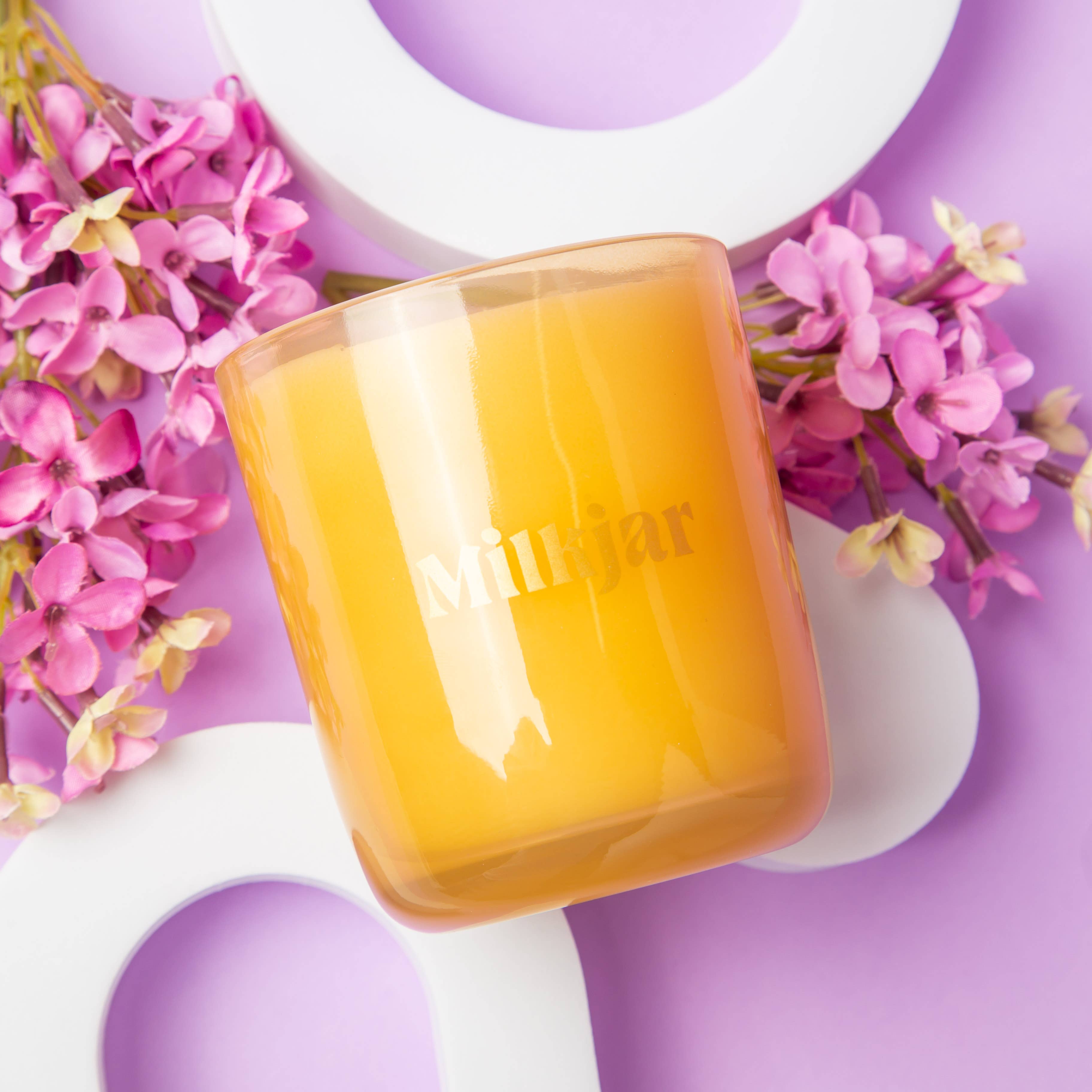 Milk Jar Candle Co. - Before Sunrise - Milk & Honey Coconut Soy 8oz Candle