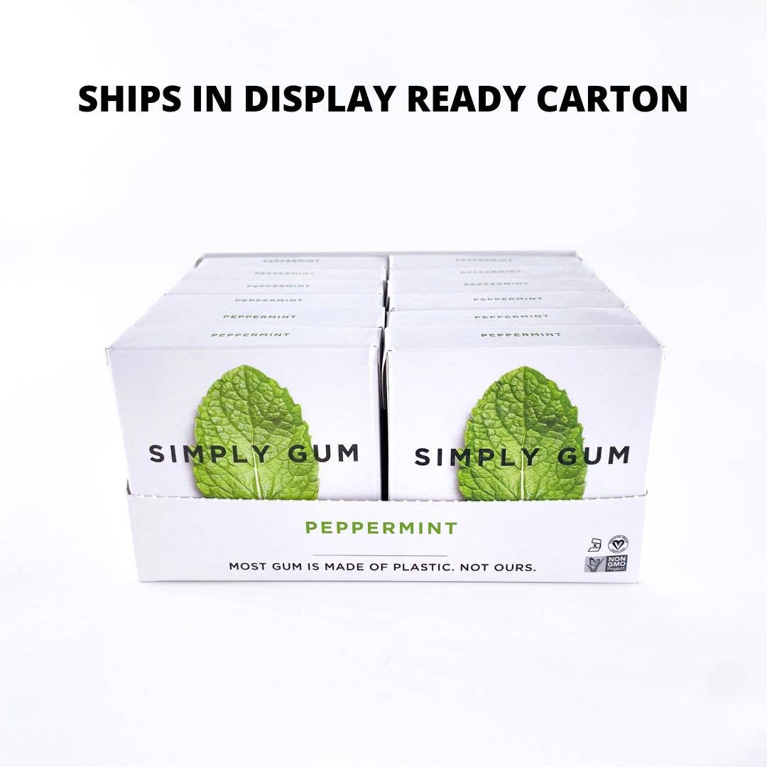 Simply Gum - Peppermint Natural Chewing Gum