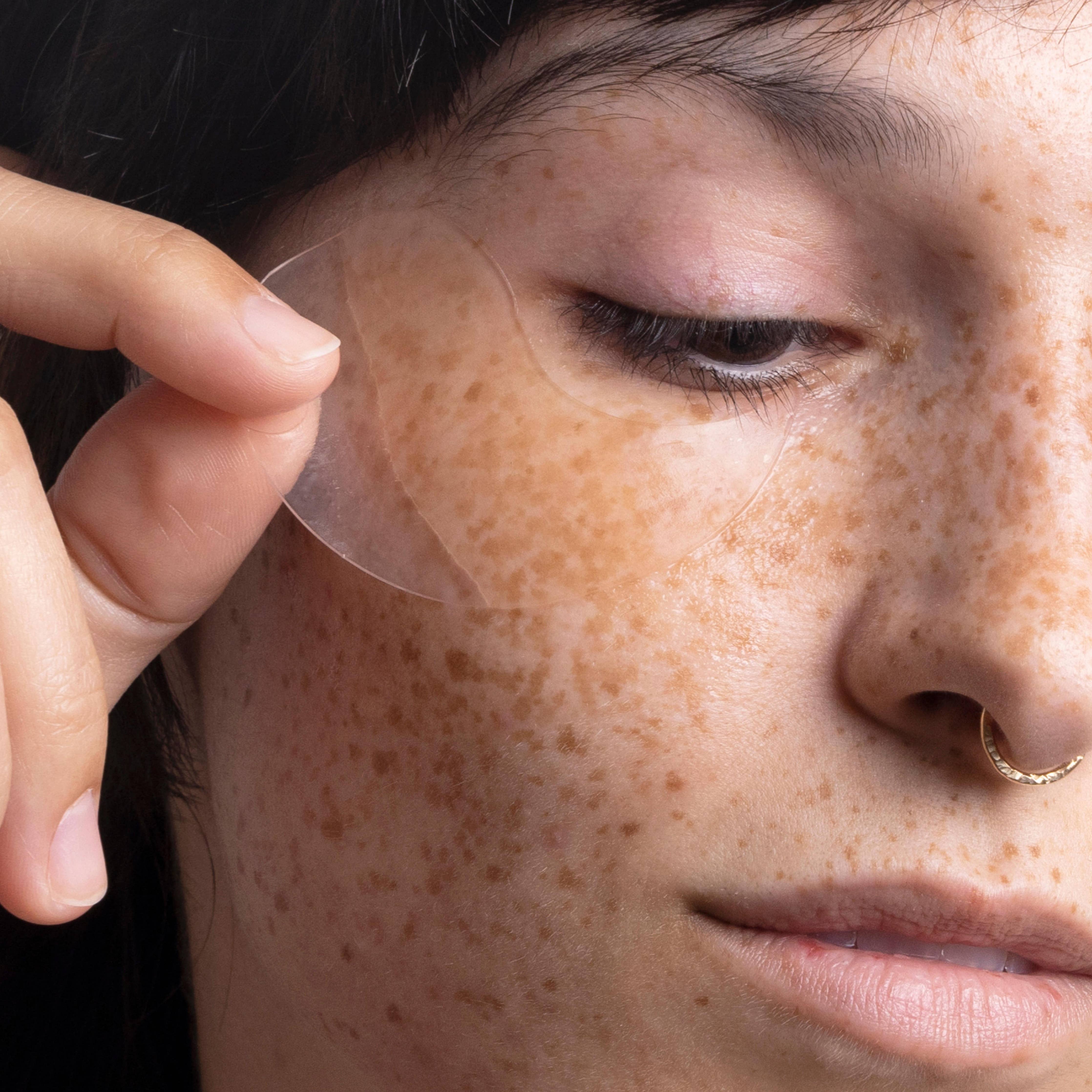 Three Ships - Brighter Days Algae/Avocado Biodegradable Eye Mask (30 sets)