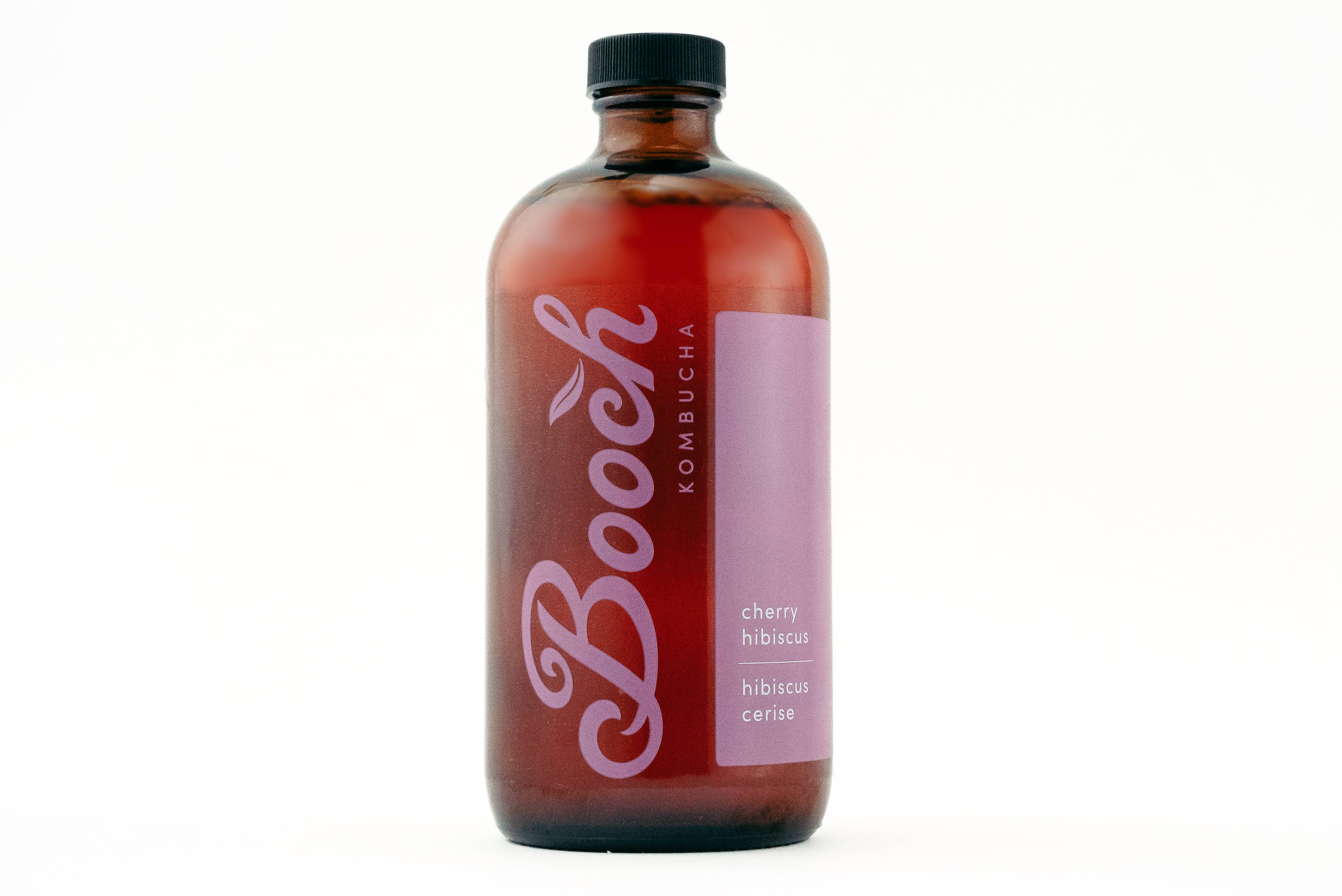 Booch Organic Kombucha + Moonbrew by Booch - Cherry Hibiscus