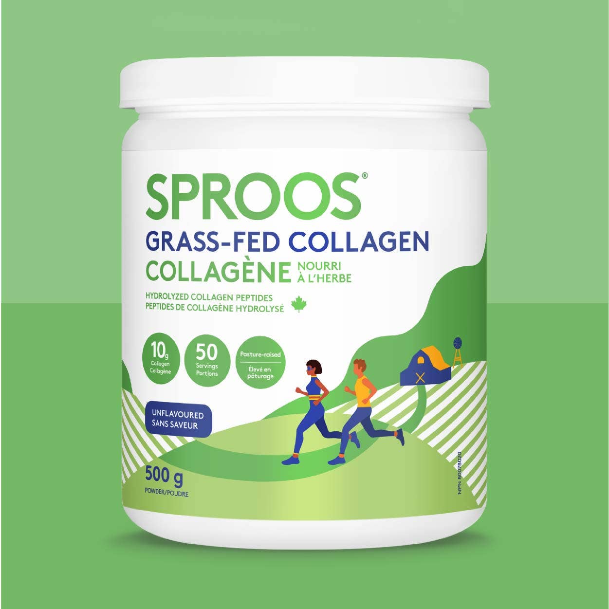 Sproos - Grass-Fed Collagen: Tub (300 g / 30 servings)