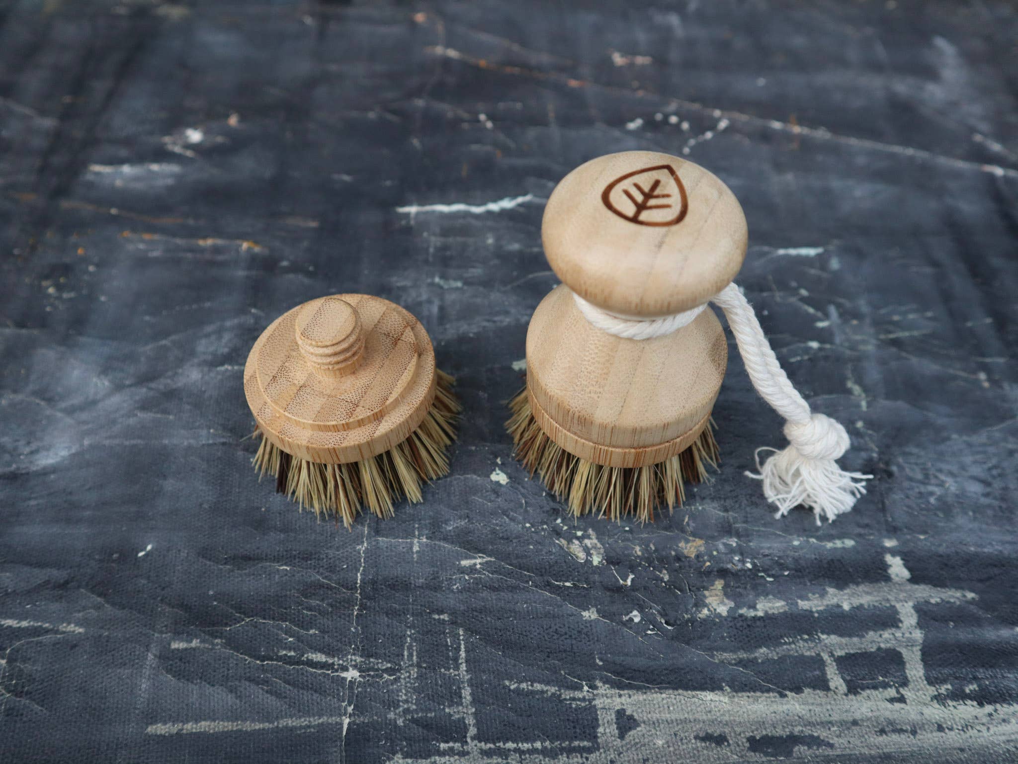 Plantish - Sisal and Palm Pot Scrubber Refill (Brush Head Only): 3 Refills