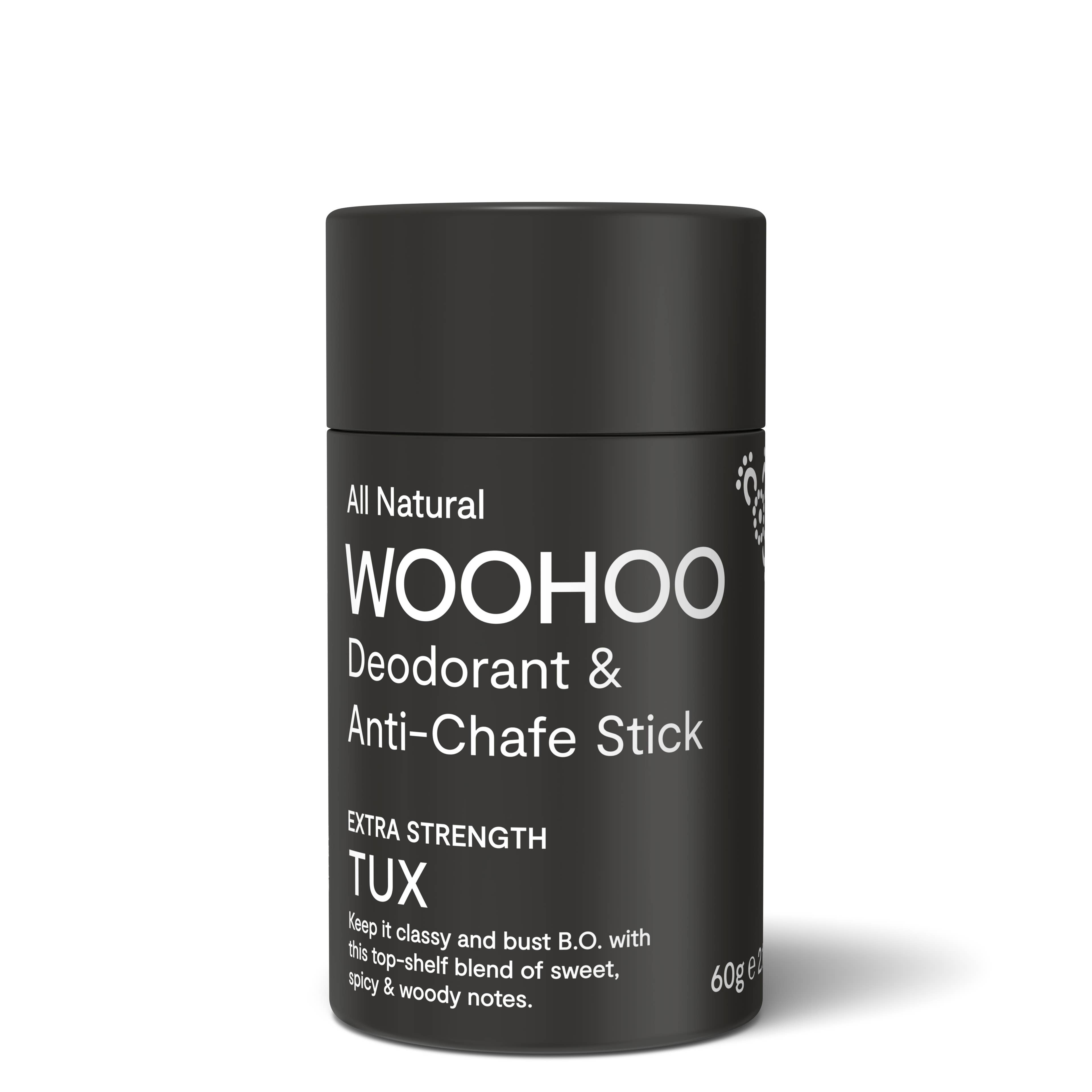 Woohoo Body - Woohoo Deodorant & Anti-Chafe Stick (Tux) 60g