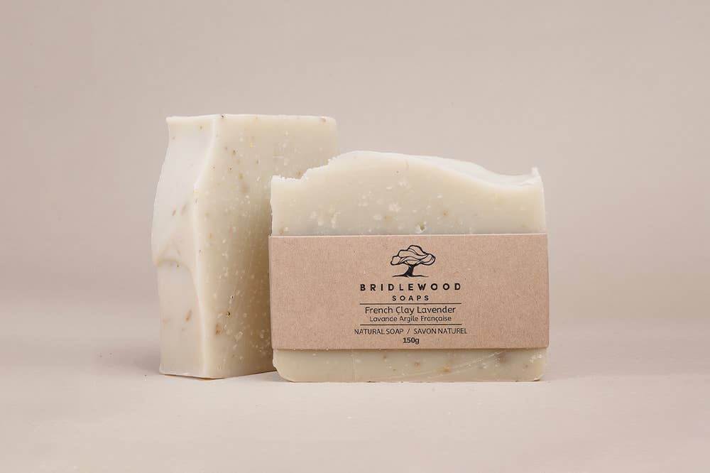 Bridlewood Soaps - French Clay Lavender Soap Bar
