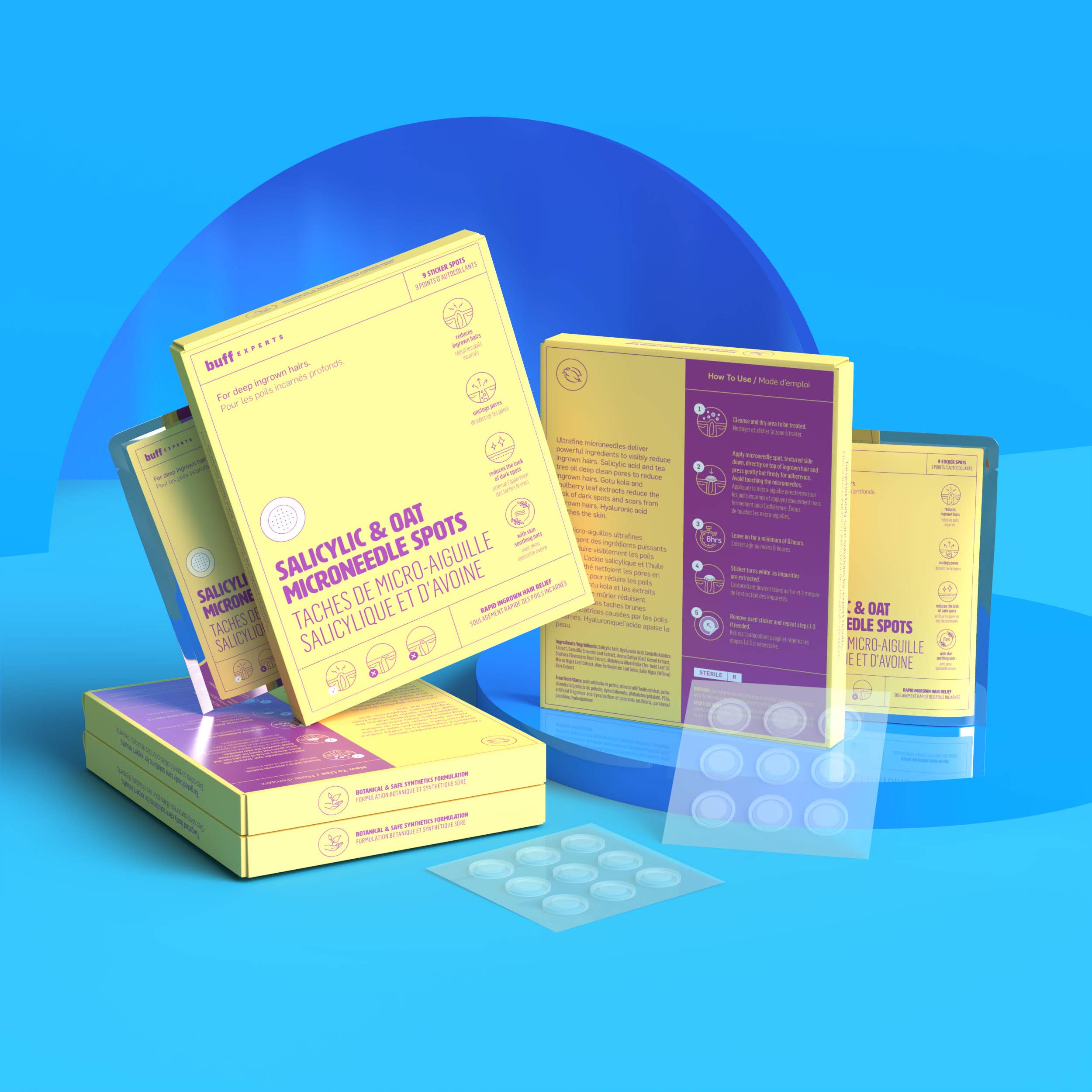 Buff Experts - π¨π¦ - Salicylic & Oat Microdart Spots - Treats Ingrown Hairs