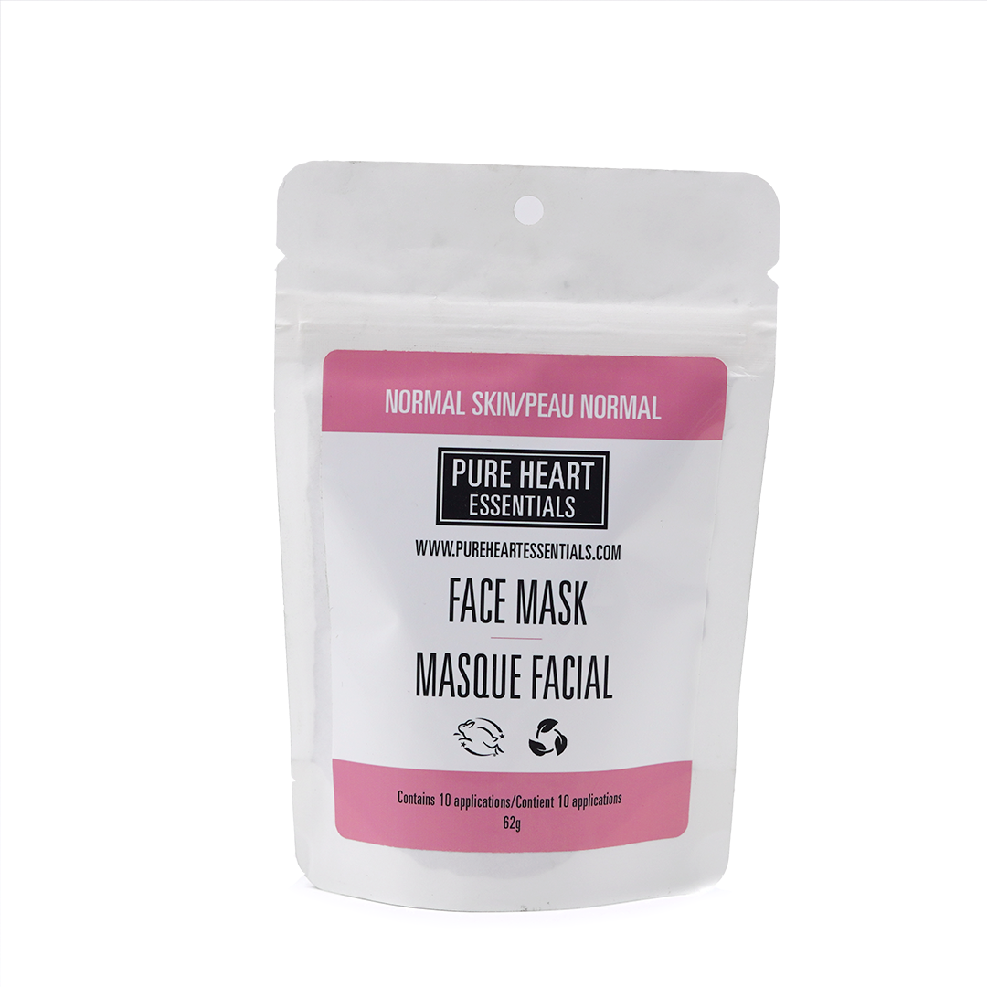 Pure Heart Essentials - Face Masks Vegan 62gr(10 applications): Normal Face Mask