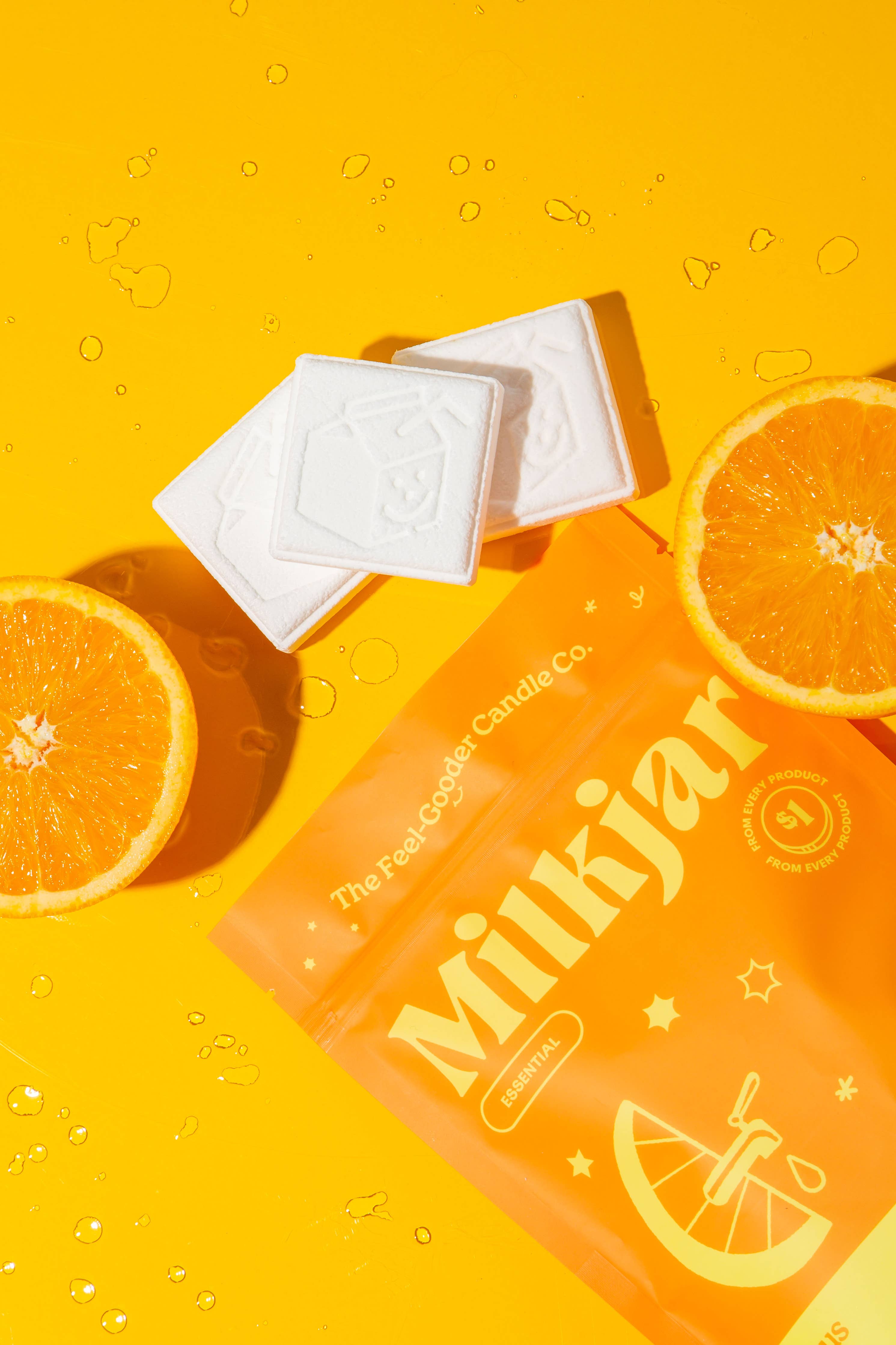 Milk Jar Candle Co. - Citrus Essential Oil Shower Steamers