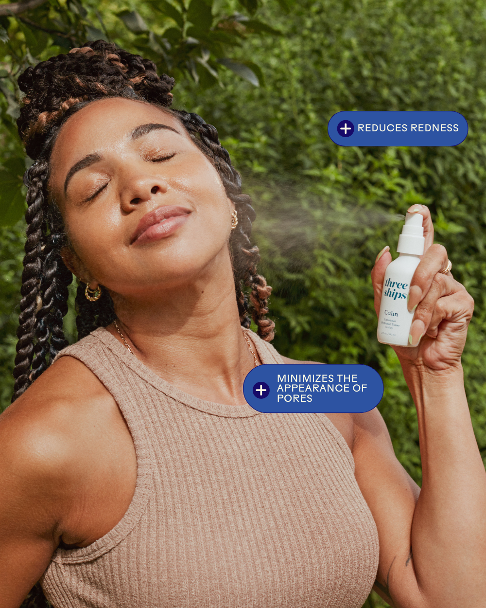 Three Ships - Calm Lavender Hydrosol Toner