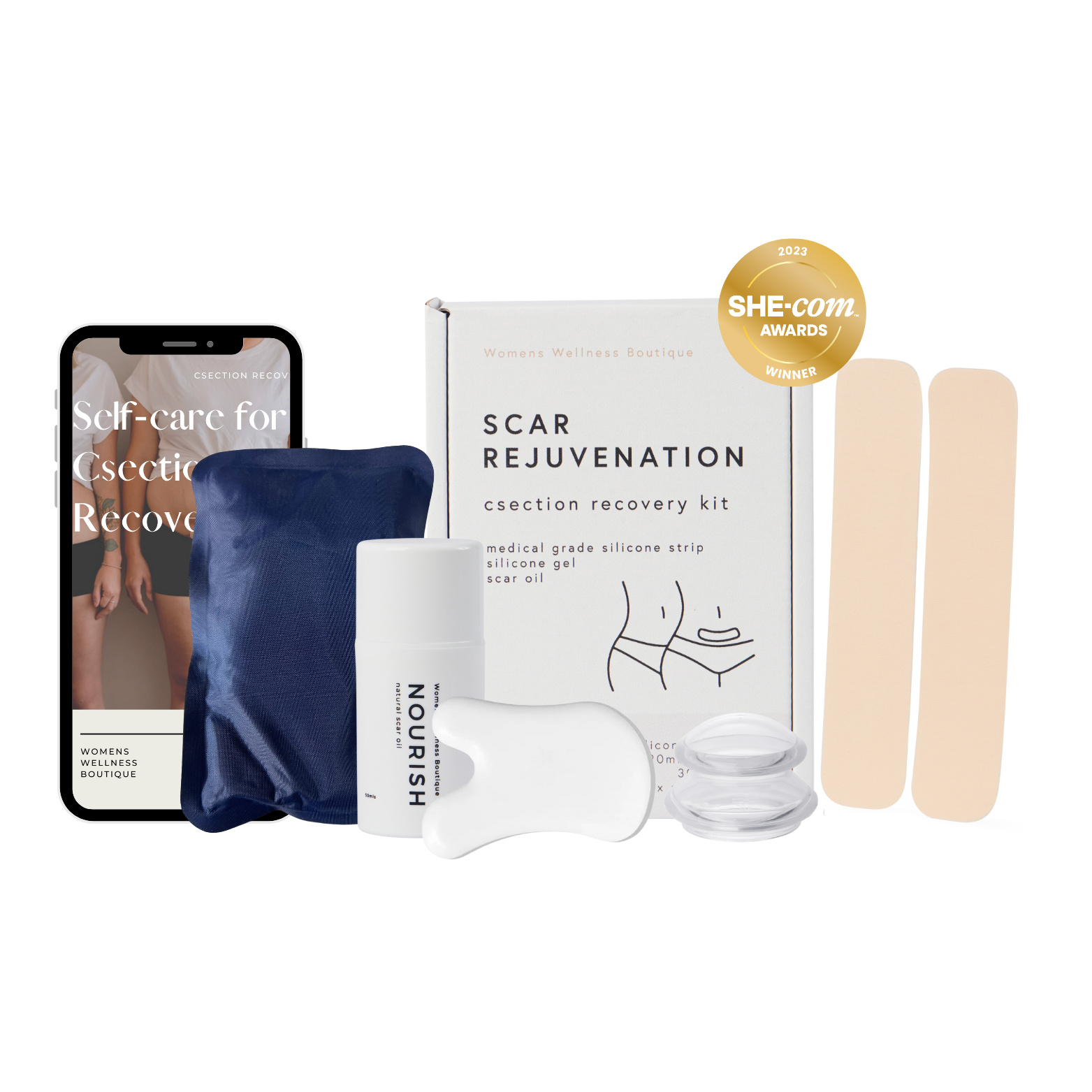 Womens Wellness Boutique - Csection Recovery Kit 2.0 - Award Winning