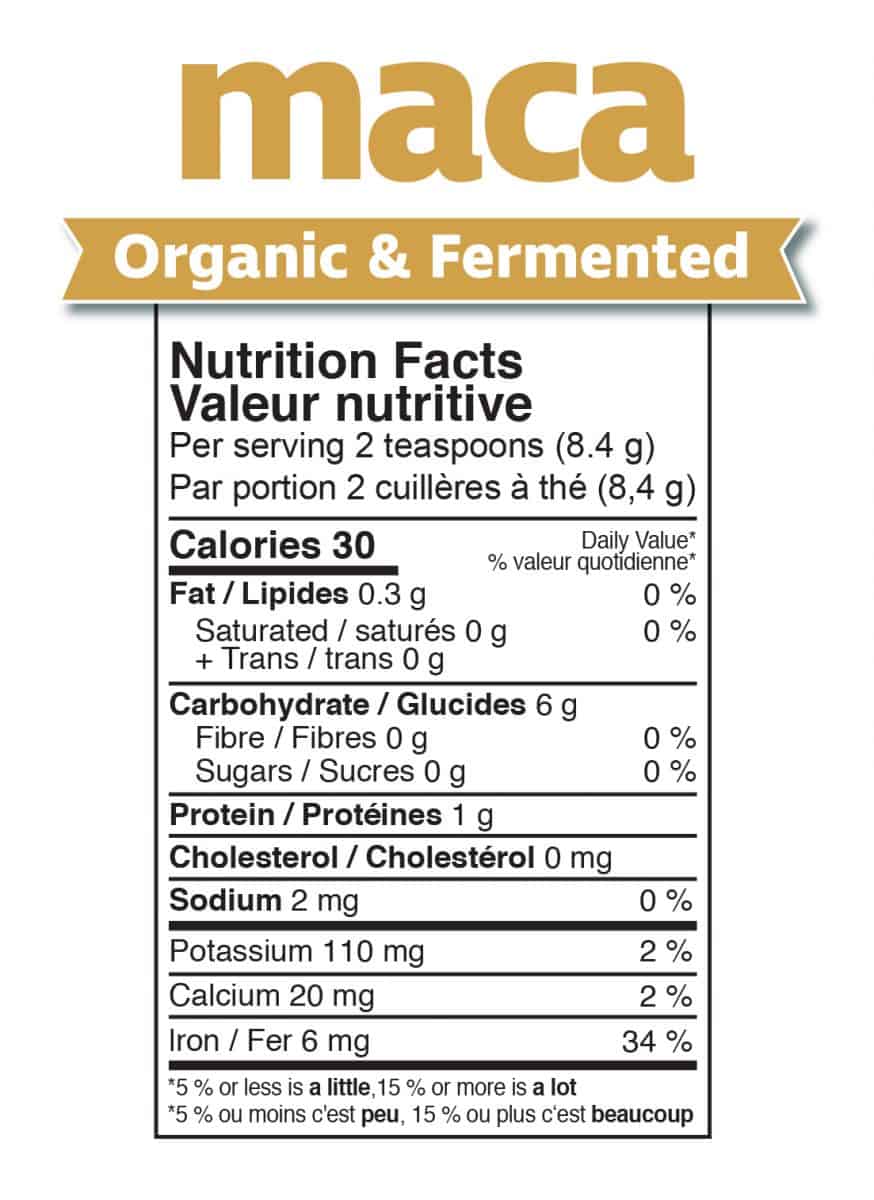 Prairie Naturals Fermented & Organic Maca