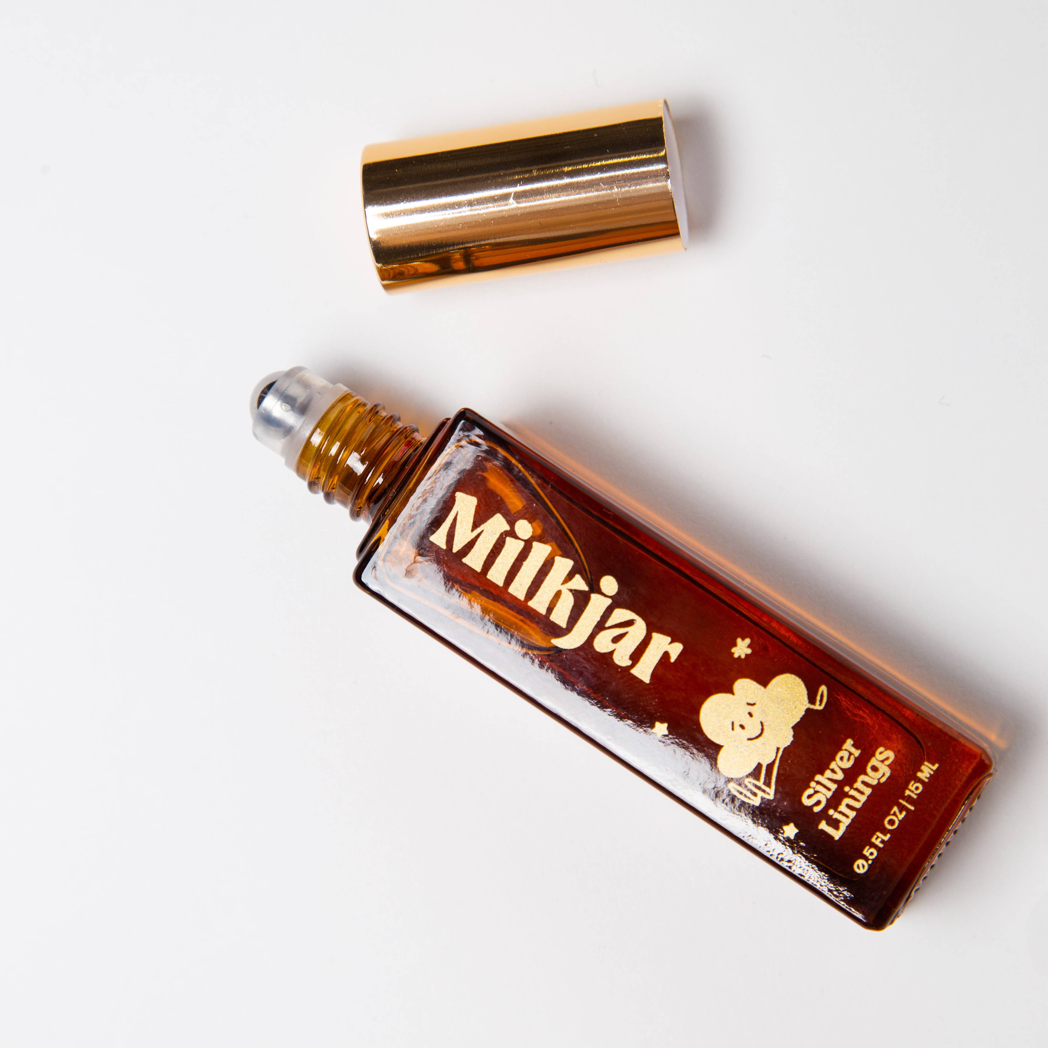 Milk Jar Candle Co. - Silver Linings - Palo Santo & Oud 15 mL Perfume Roller