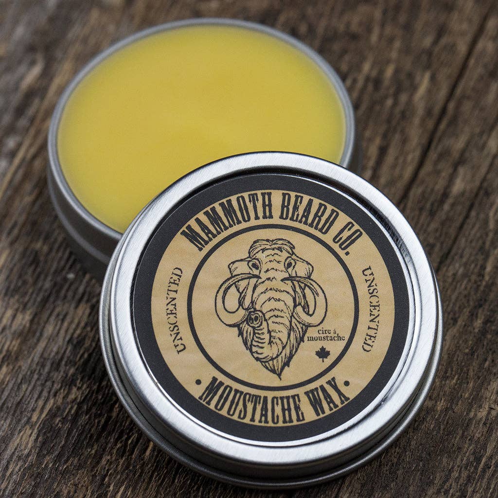 Mammoth Beard - Moustache Wax: Unscented / 1oz