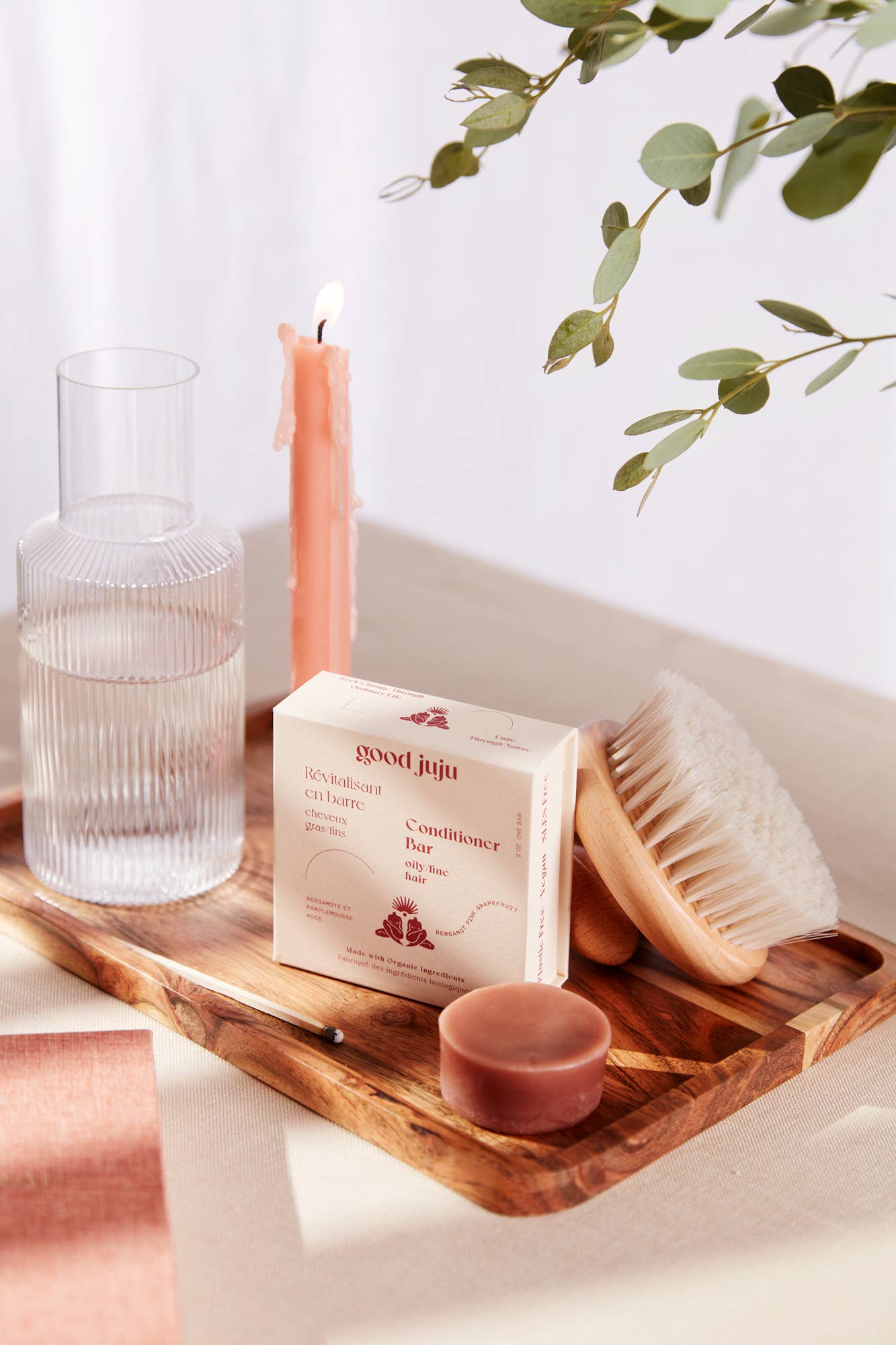 Good Juju Body & Home - Volumizing Conditioner Bar for Oily/Fine Hair