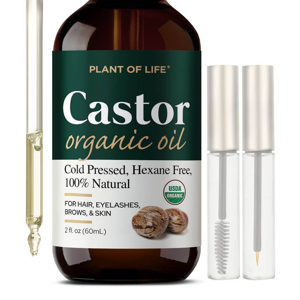 Plant of Life - Castor Oil | Organic | Hair & Eyebrow Strengthen & Nourish