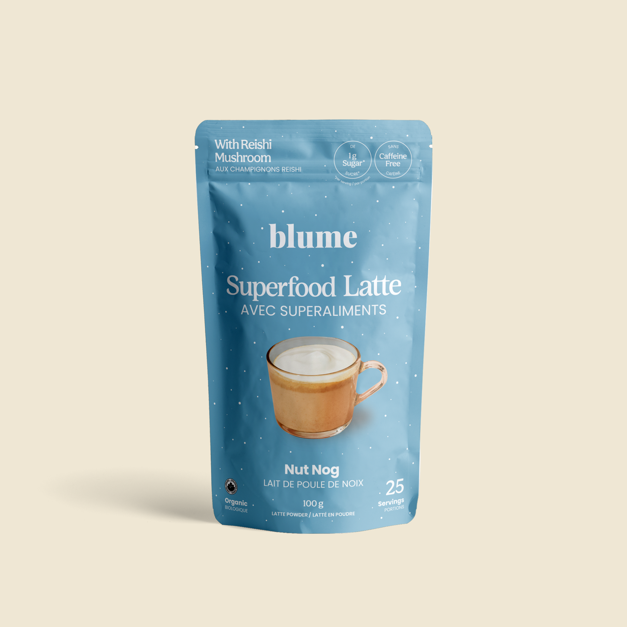 Blume - Superfood Latte Powder, Nut Nog Blend