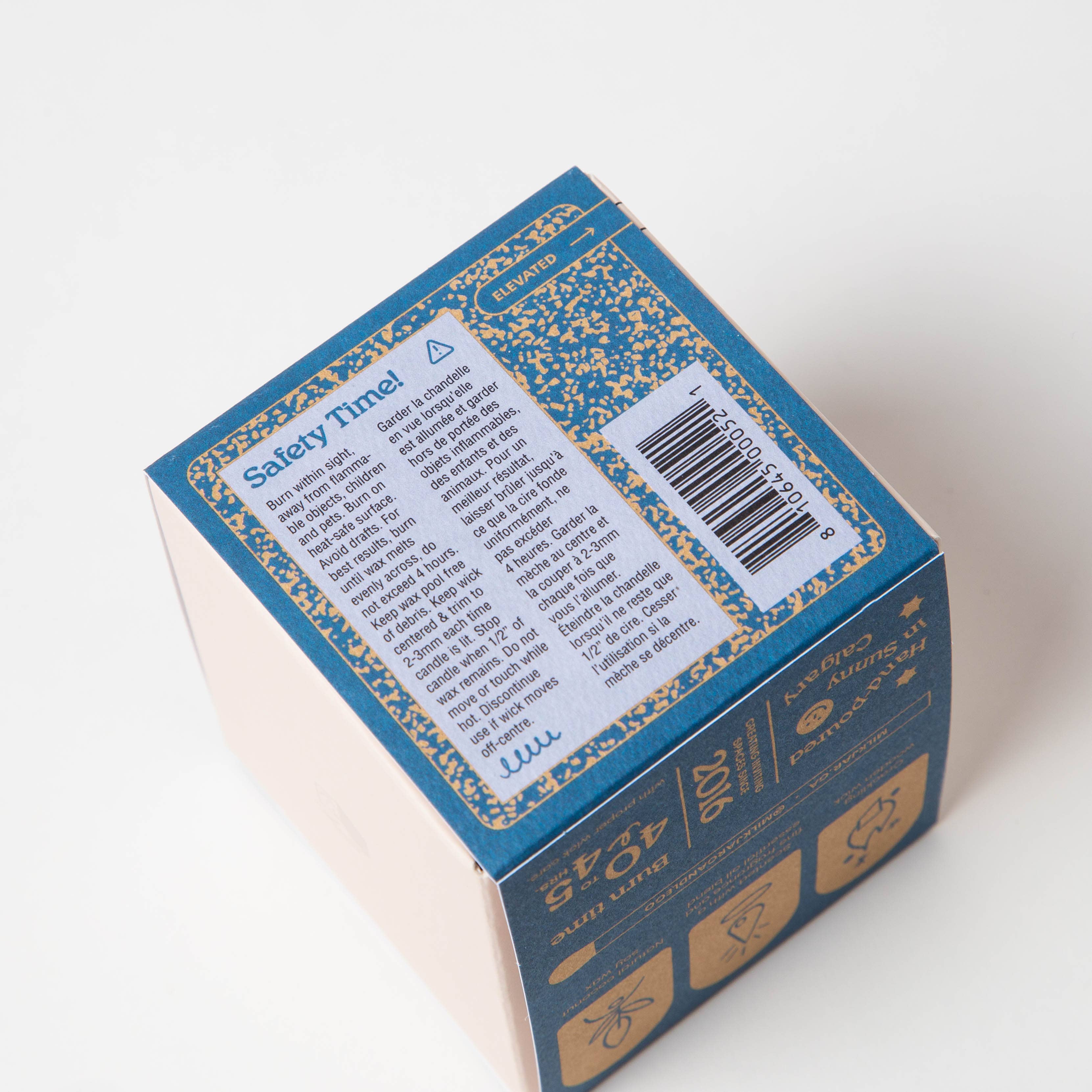 Milk Jar Candle Co. - Moonrise - Neroli & Plum Coconut Soy 8oz Candle