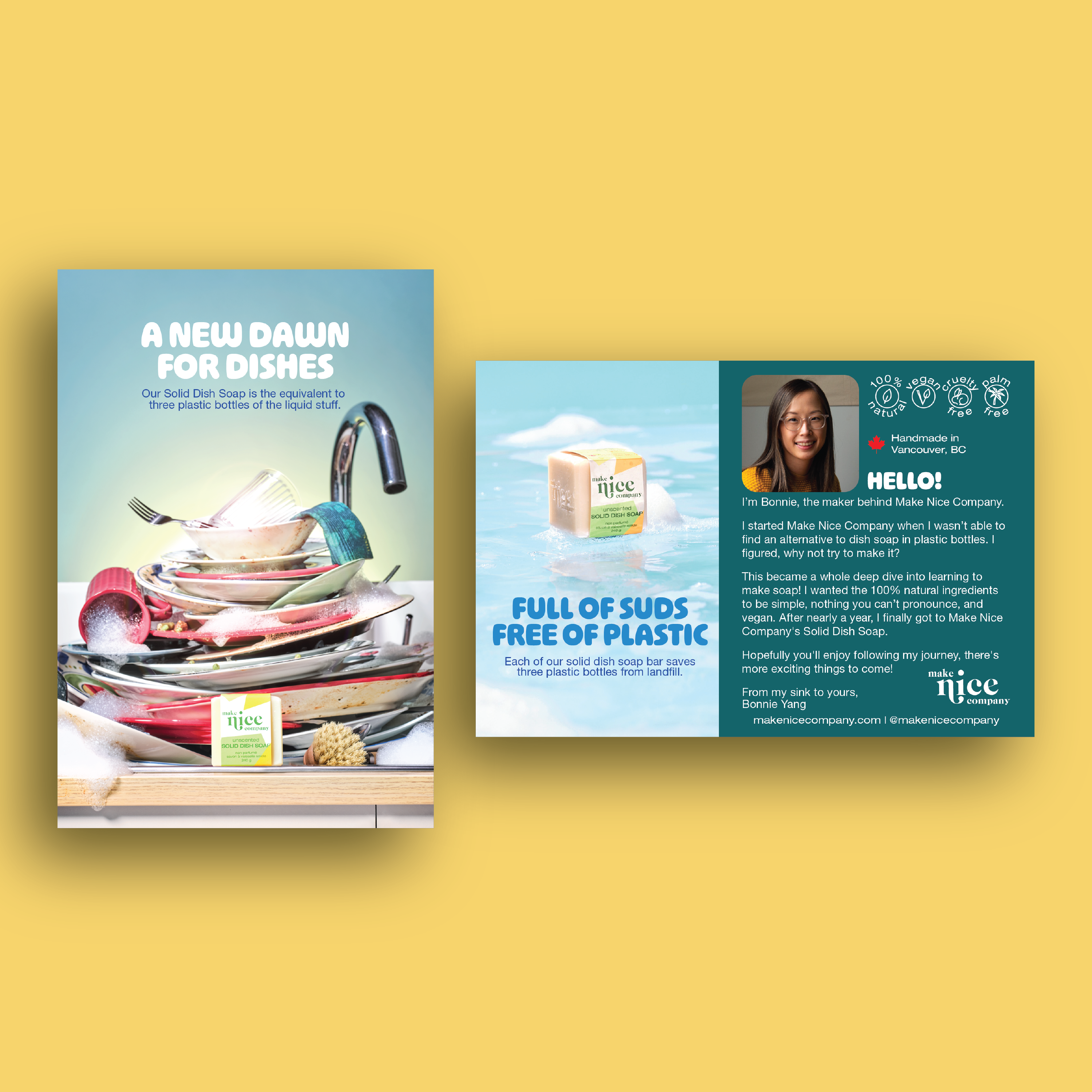 Make Nice Company - Point of Sales Card