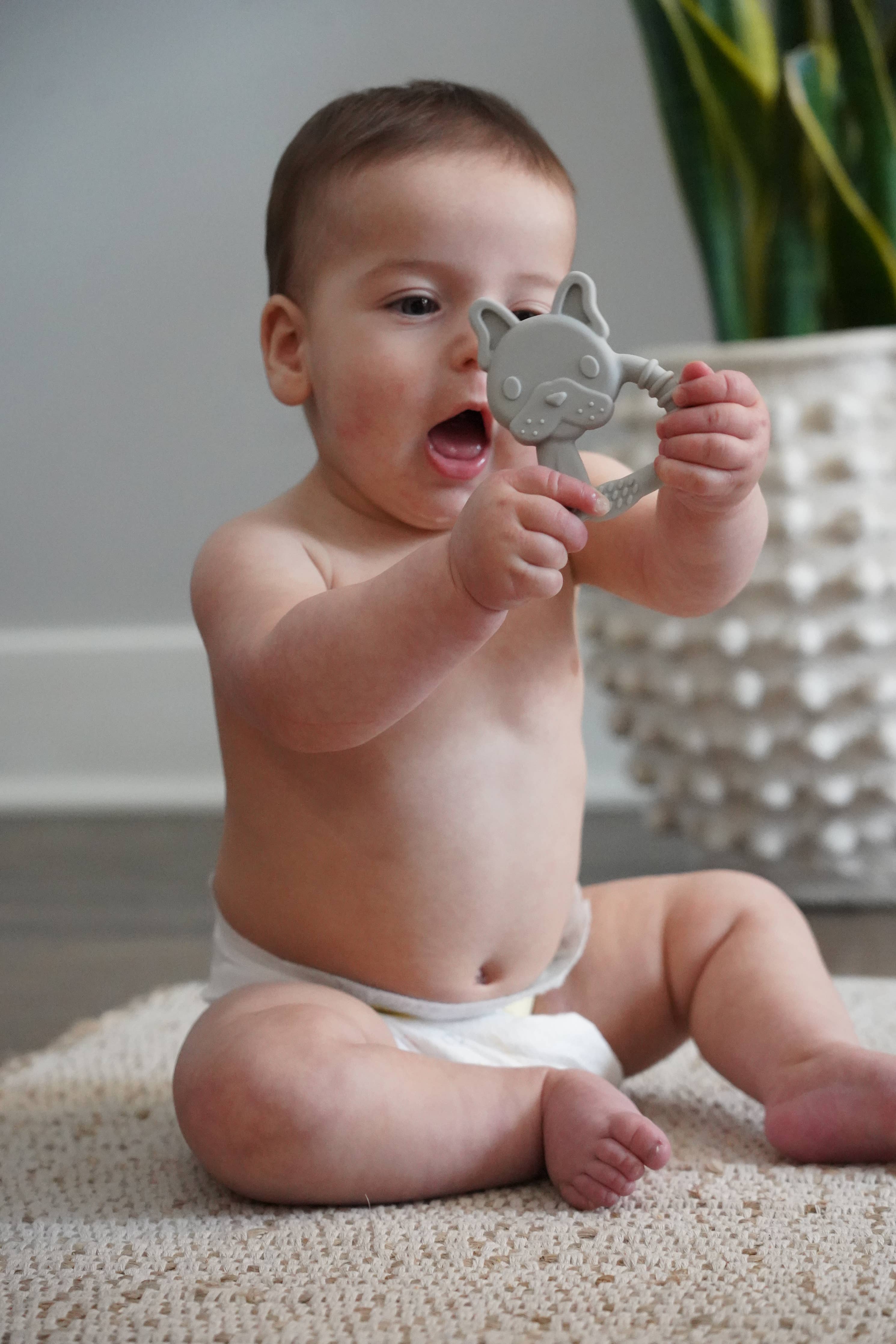 melii - Silicone Teethers: Purple