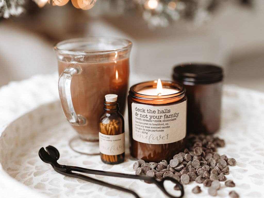 onefive1 - Winter holiday candles- soy wax : Tree farm