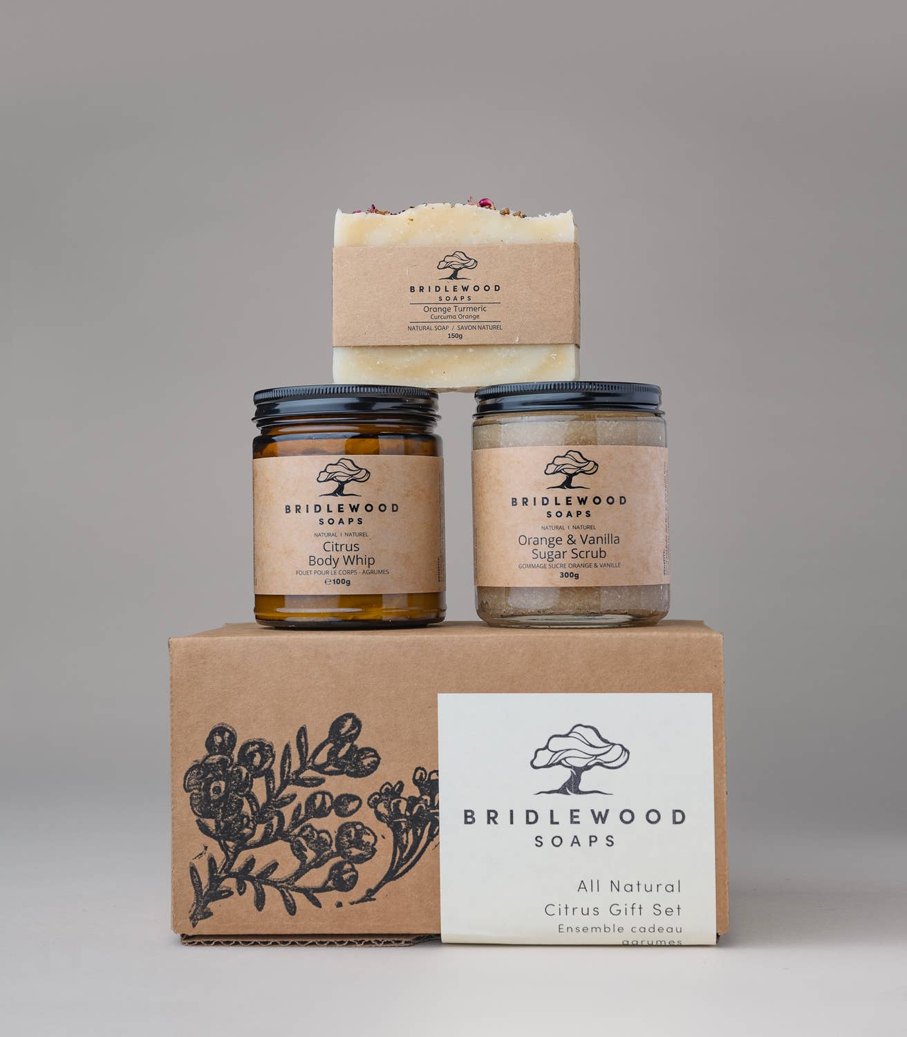 Bridlewood Soaps - Large/Small GIft Box: Small / Citrus