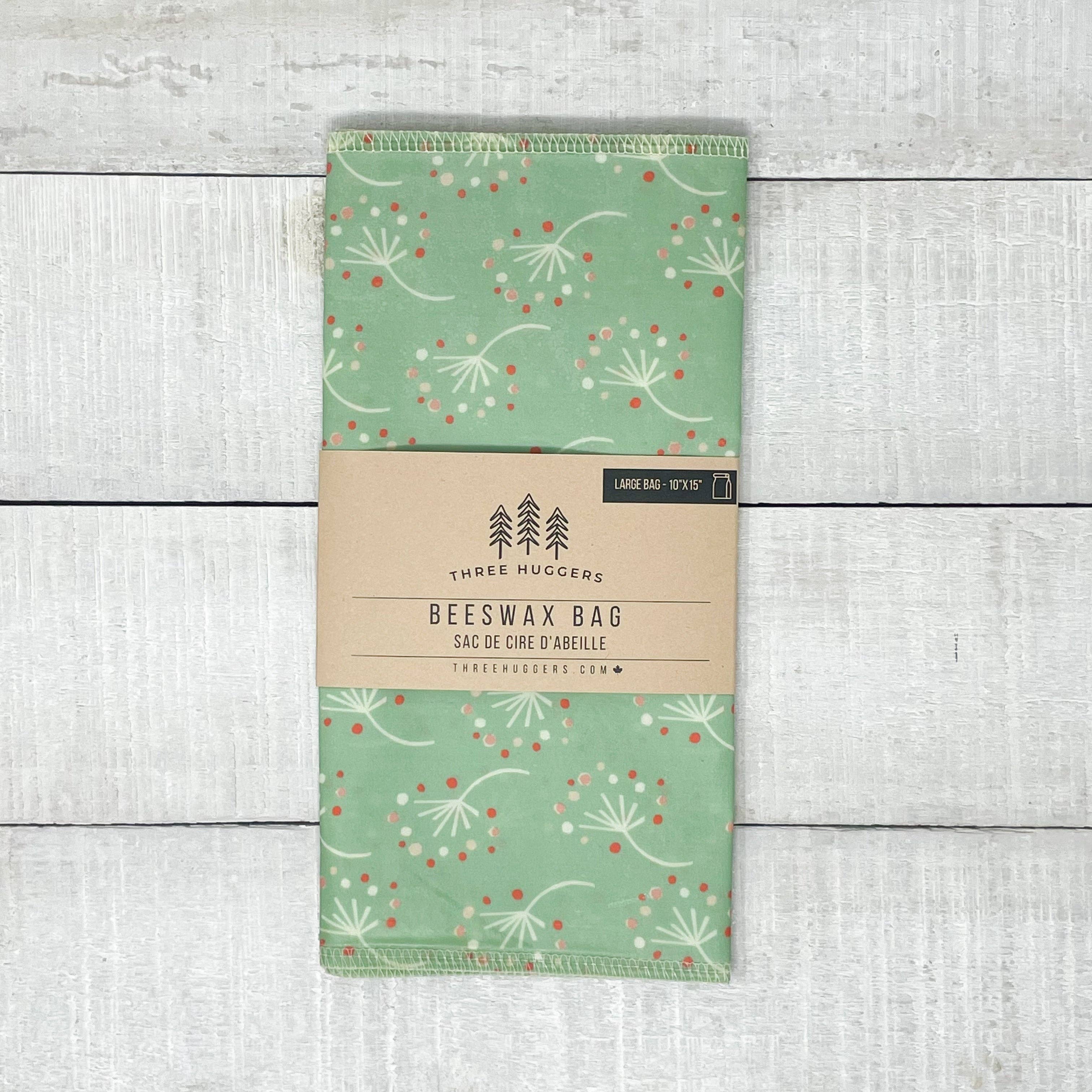 Three Huggers - Large Beeswax Bag - Fireworks