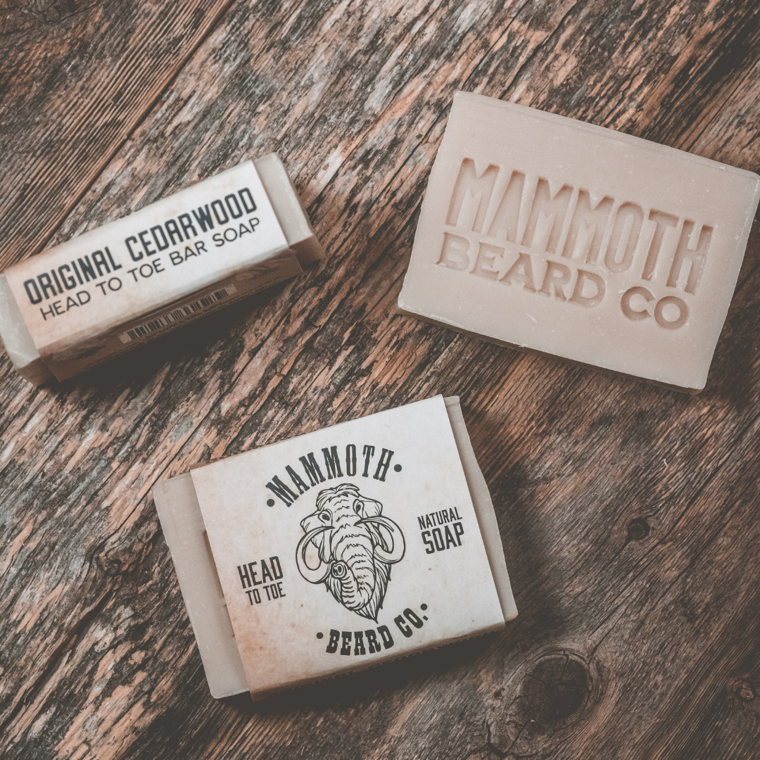 Mammoth Beard - Head to Toe Bar Soap: Bare / Unscented Head to Toe Bar Soap