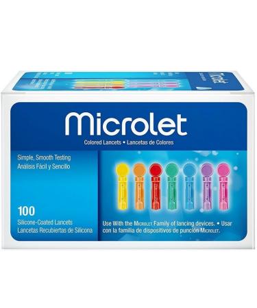 Microlet Coloured Lancets