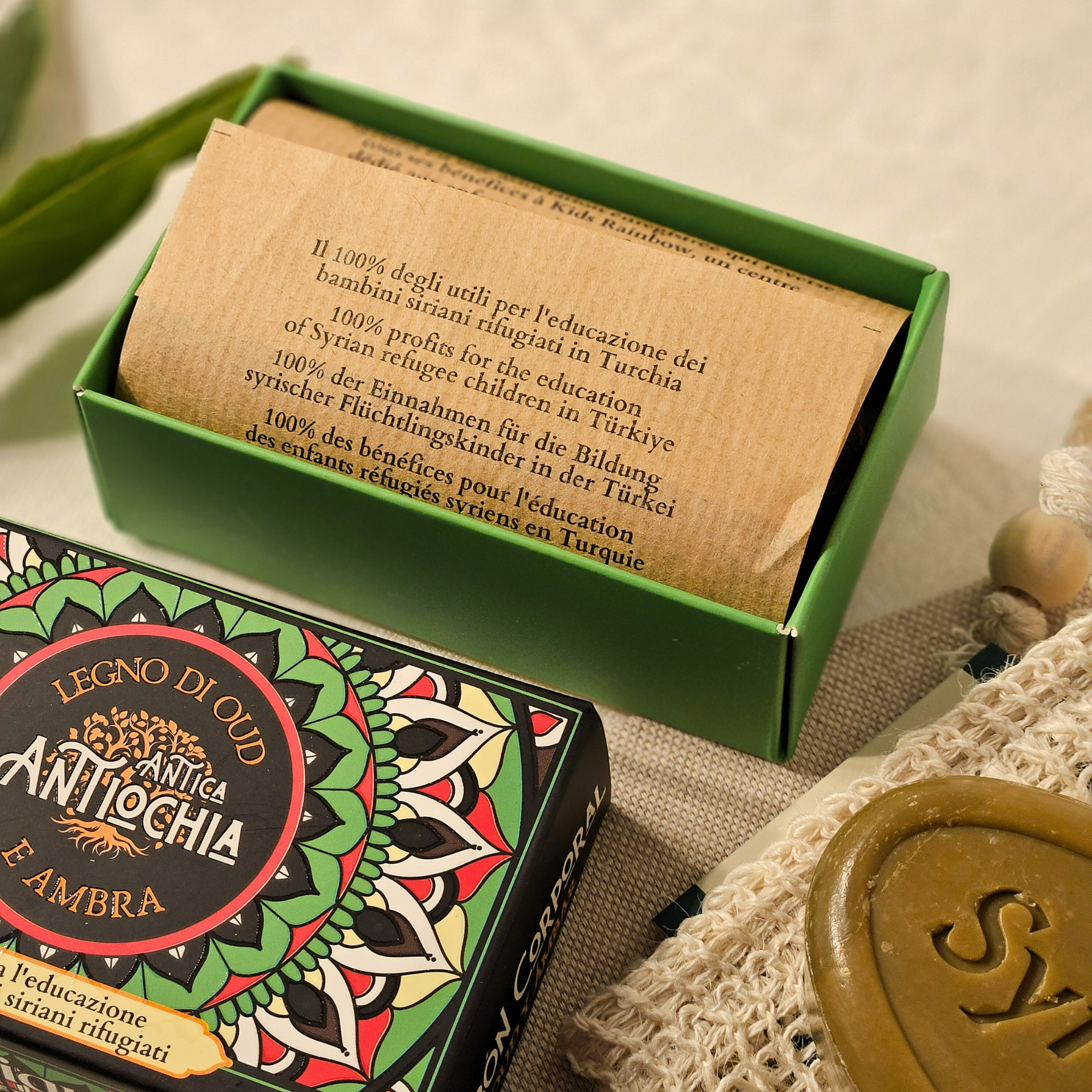 Syriana - Orient Scent Aleppo Soap, Olive & Laurel 100% profit donated: Mix of all 3